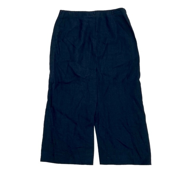 Liz Claiborne Blue Lined Slit Maxi Skirt Size 4 Women's - Picture 3 of 7